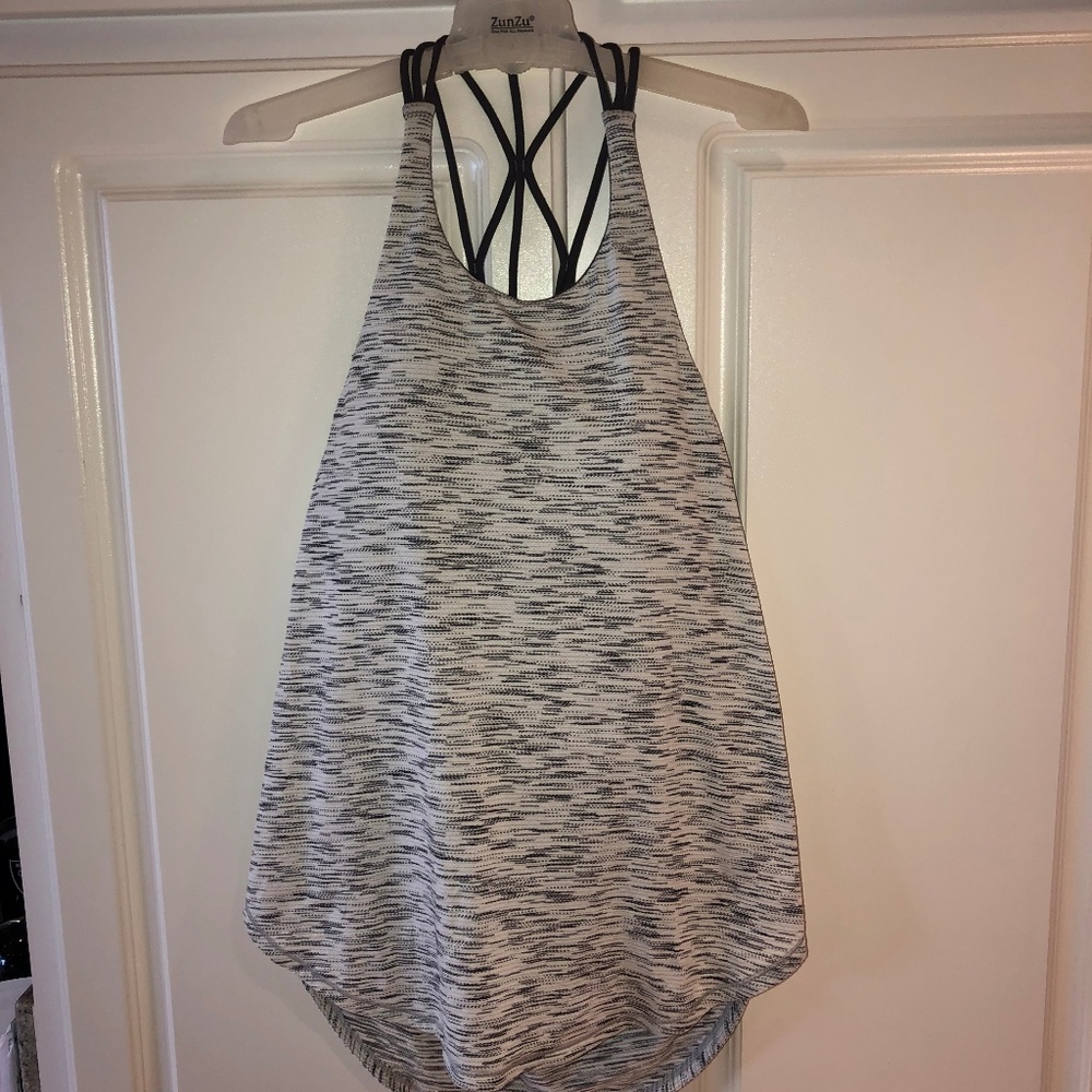 Lulu lemon Sport Top with Criss Cross back